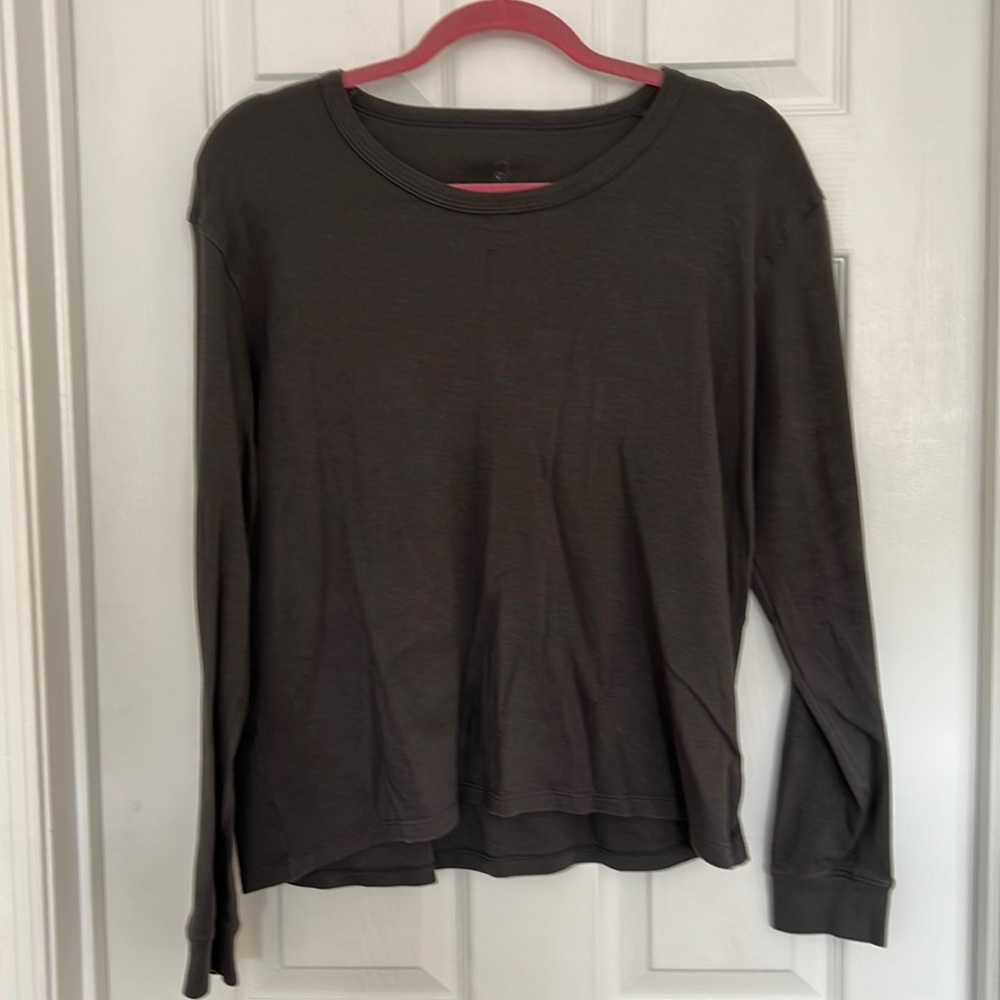 GETTEES Long Sleeve Tee, Size Large